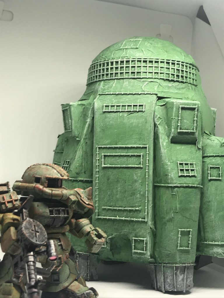 実はこのHLVを投稿したかったけど、キットじゃないのでザクは口実なのです・・・。