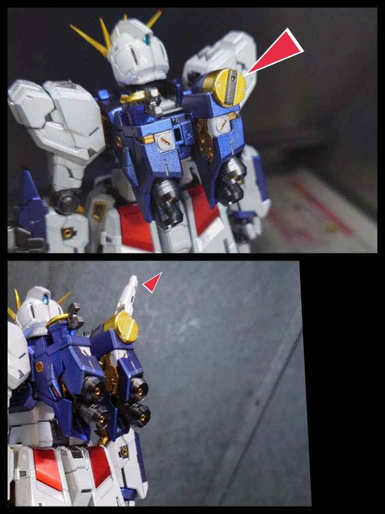 バックパックにディテール追加