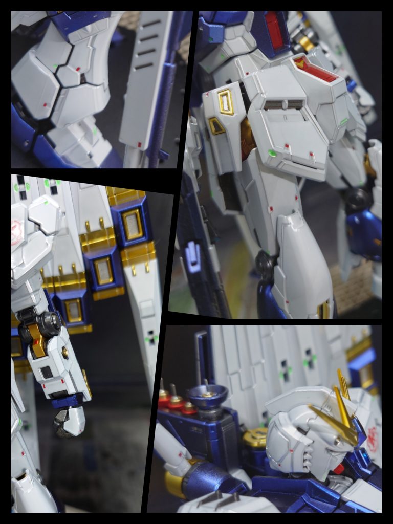 やりすぎない程度に全身にレッドポイントを配置