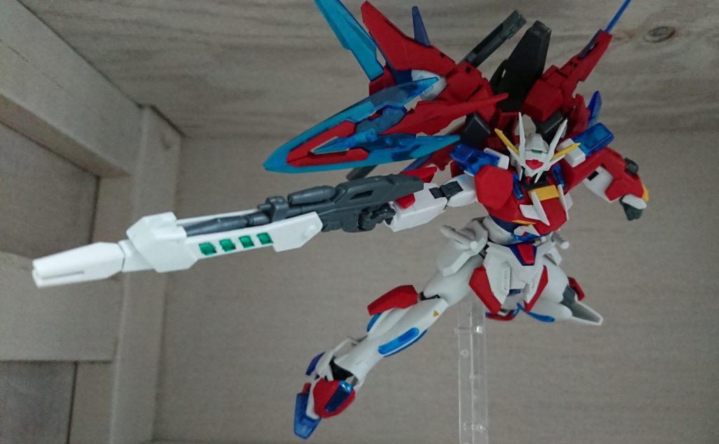 ビームライフルGセルフのものにスターバーニングのものをつけただけです。