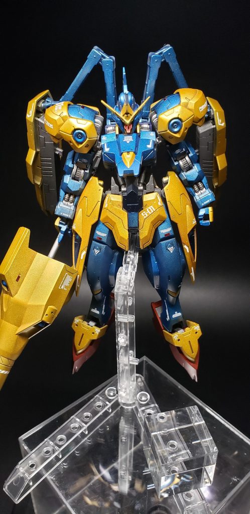 うヴィダールのごつい脚は好みでなかったのでシンプルなグシオンの脚を移植しました✨ 