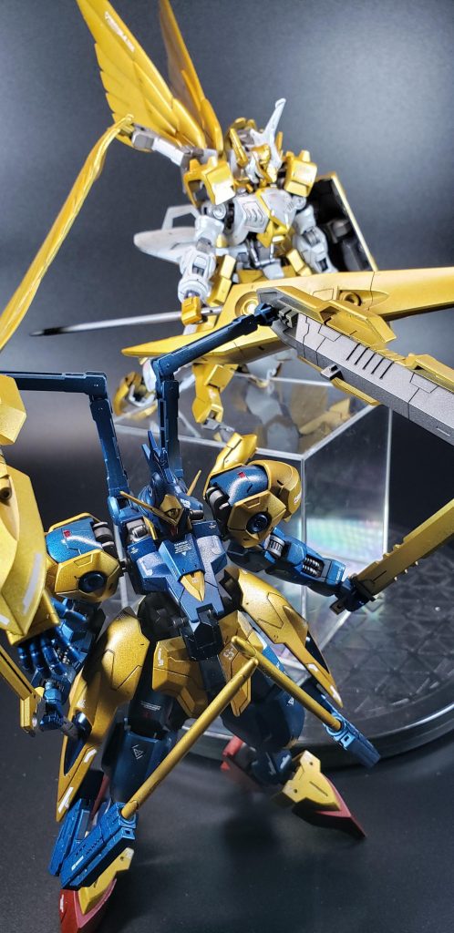 せ前作のキマリス・トルーパー・エンジェルとツーショット🎵 