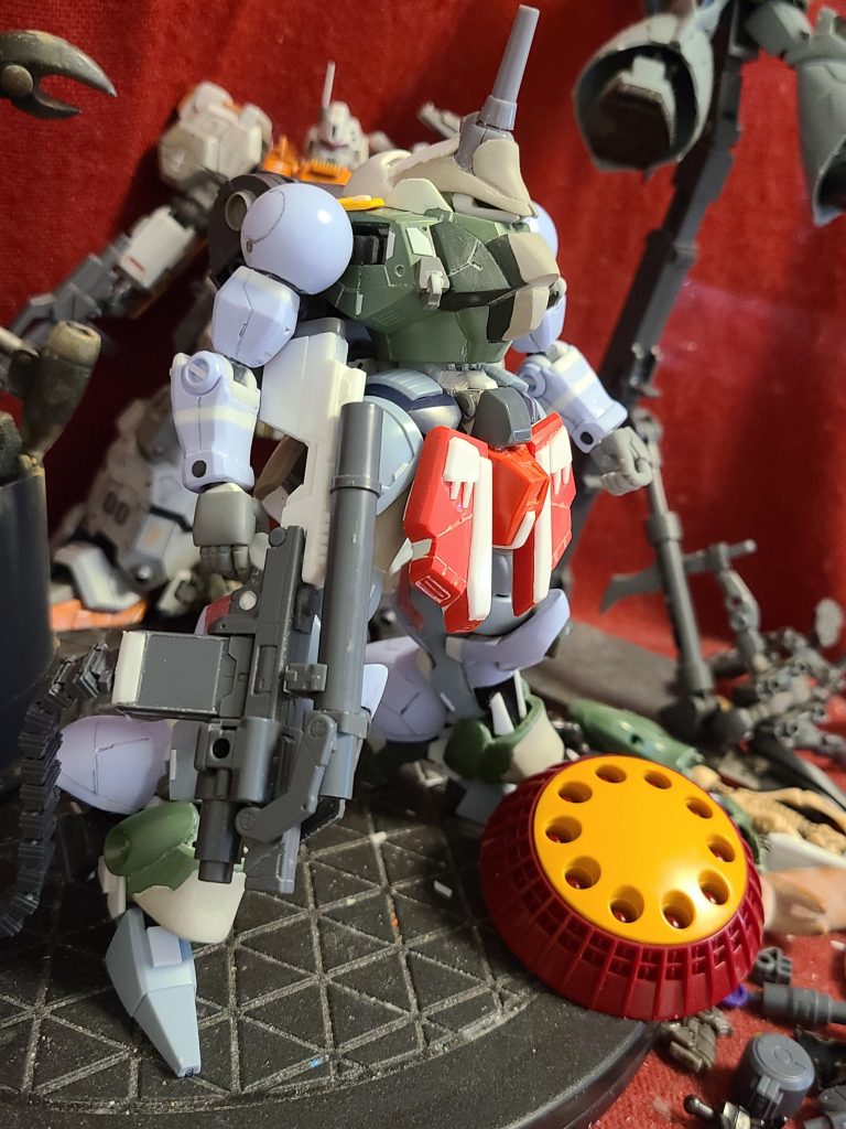 と塗装前の状態。なんだかとっちらかってますね(^_^;)