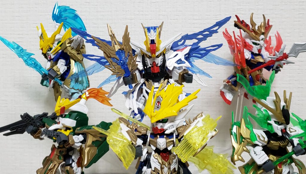 ドラゴンズ・ウォッチの面々つまり武装が揃ったのでついに合体!次回をまて!!