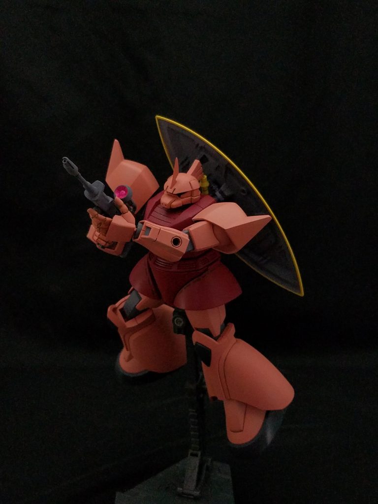 ビームライフル装備