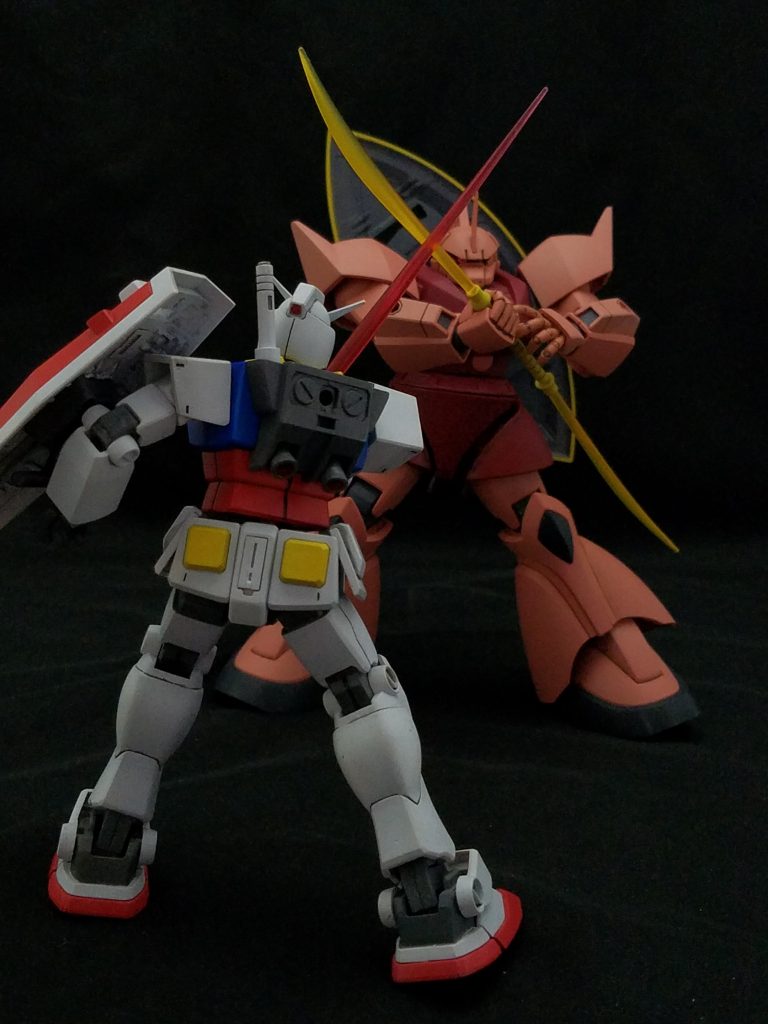 劇場版仕様の黄色いビーム刃も。