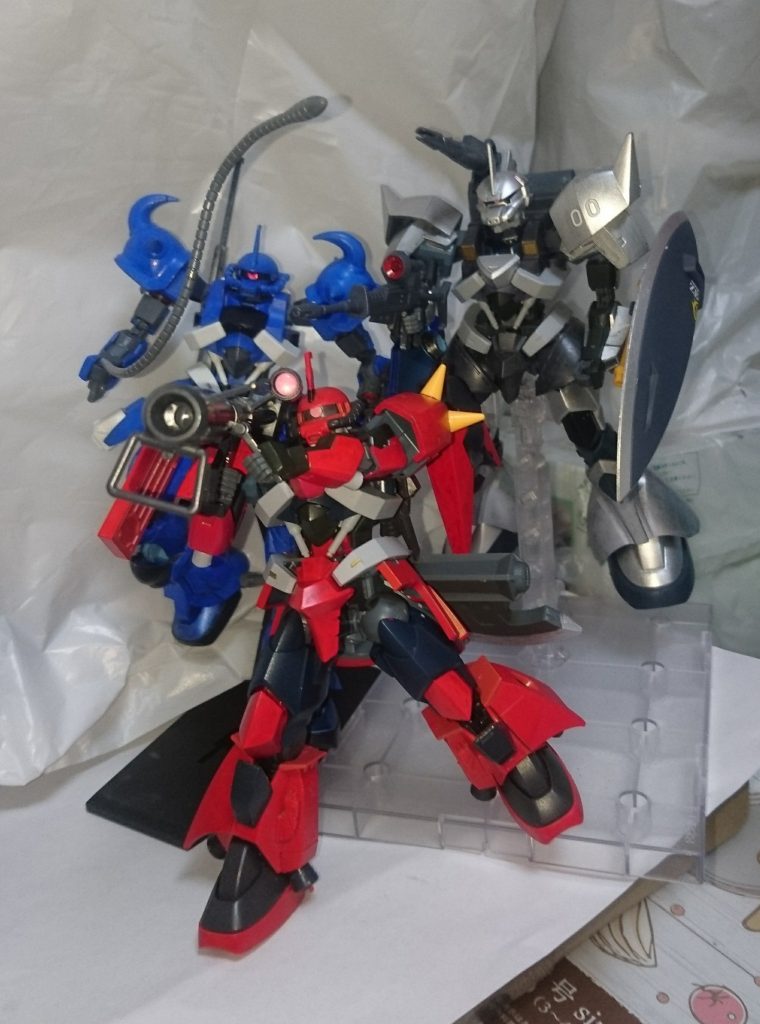 ジェットストリームアタック(違)これにて、テイワズ×ジオンMSのコラボは終了です。最後まで見てくださってありがとうございます。