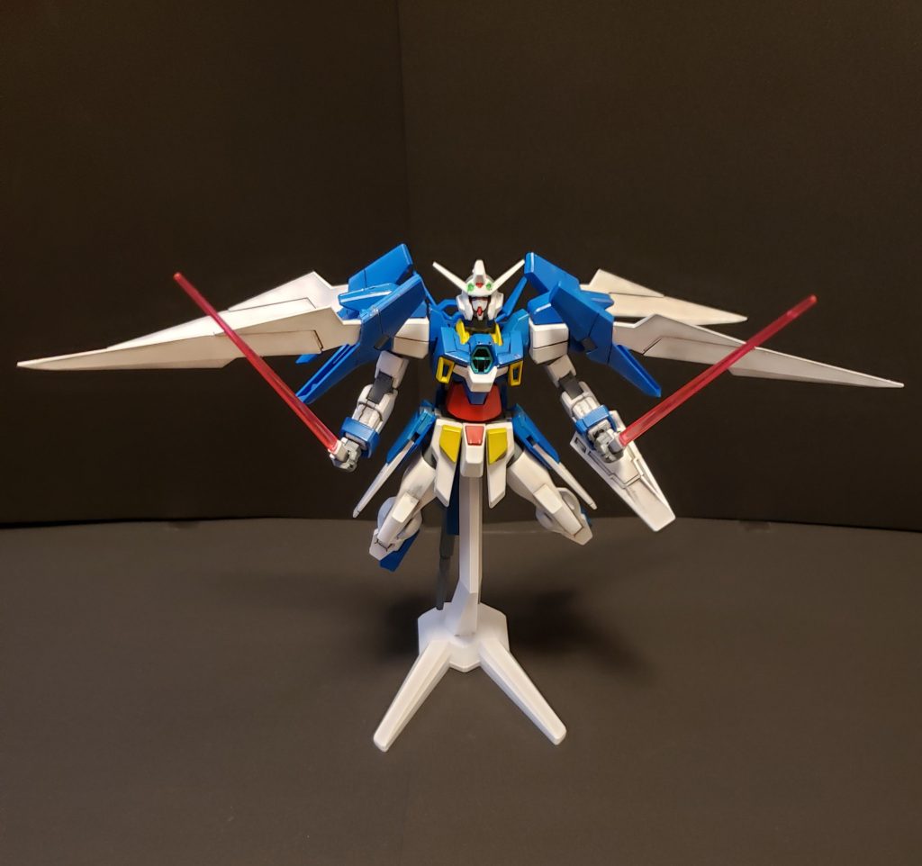 二刀流のポーズ