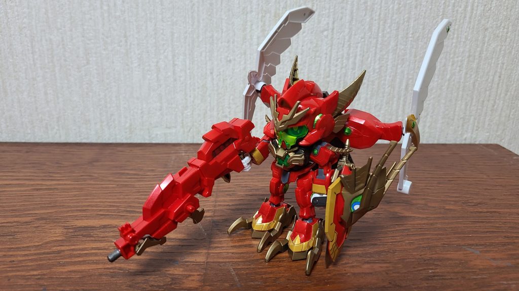 竜合身モード+GNメガフレアーデバイス