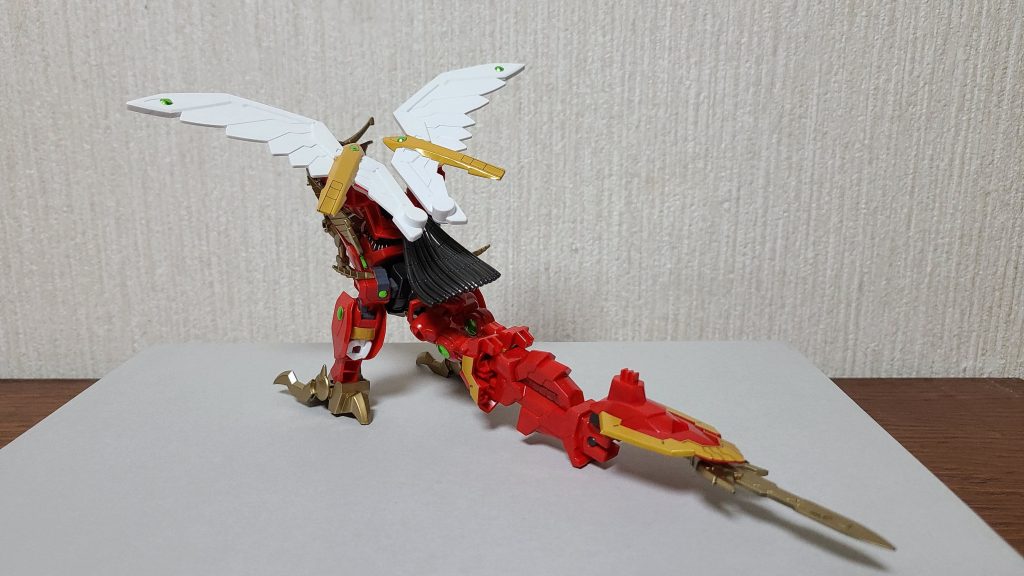 ガンドラゴンモード (後ろ)