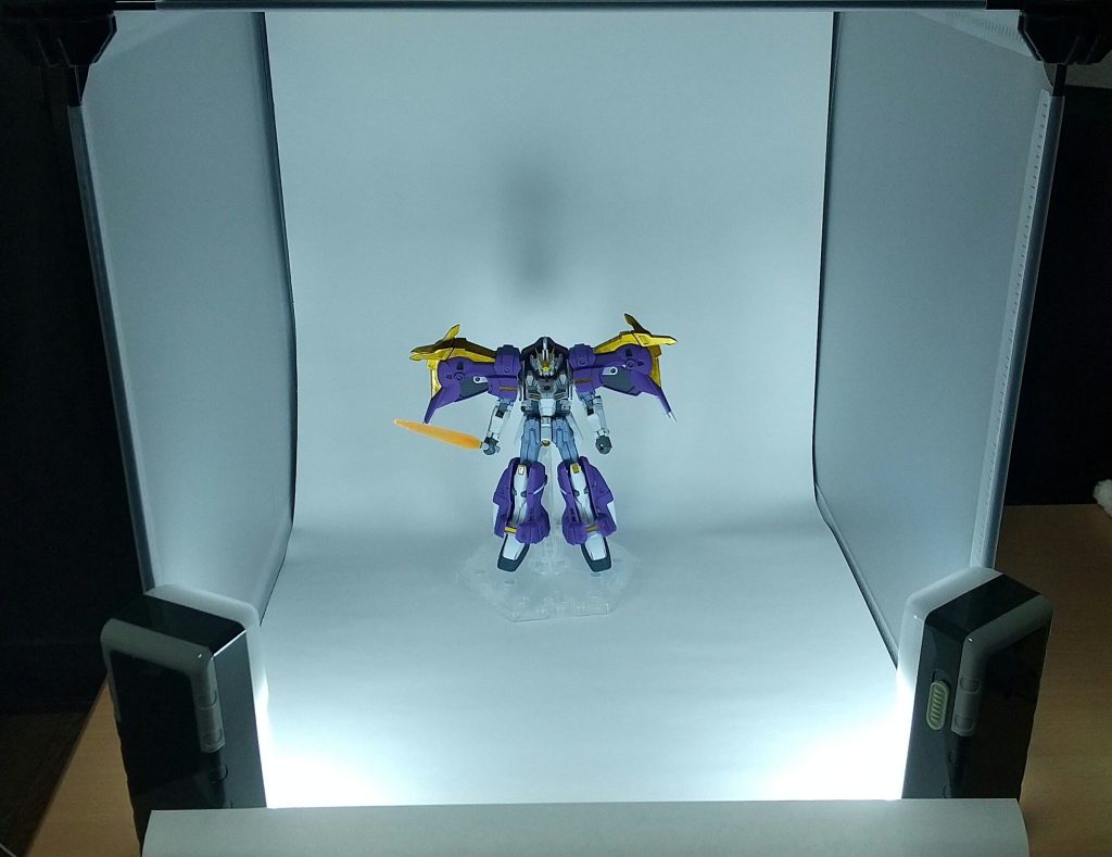 今回から撮影ブースを製作して撮影しました。まだまだ撮り方甘いですがw