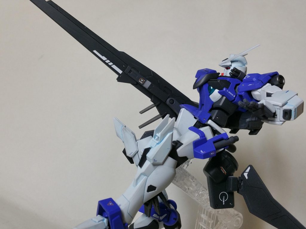 というわけで0ガンダムを改造させていただきました! ここまでの閲覧ありがとうございます!