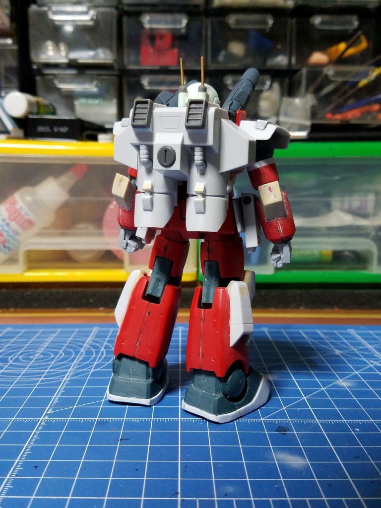 塗装前、リアビュー。