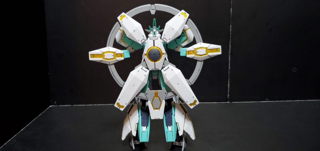 ヴォアチュール・リュミエール稼働状態。余談ですが太陽系で一番外を公転している海王星の名を冠しているのは、遥か遠くまでいけるようにというイヴの願いを叶えるためにヒロトが想いを込めているからなのかなと思っています。