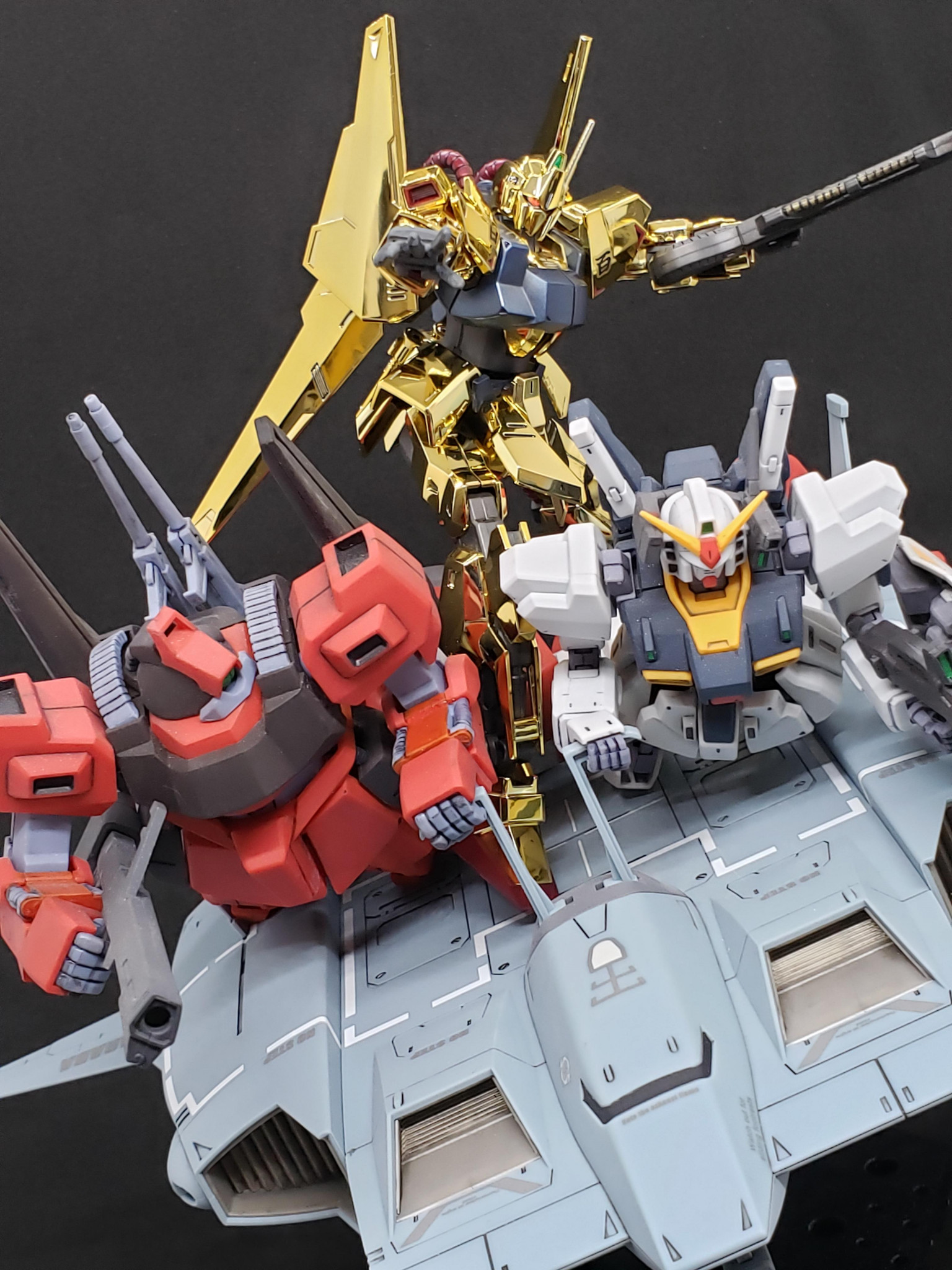 ガンプラ　HG  リックディアス(クワトロカラー)ドダイ改