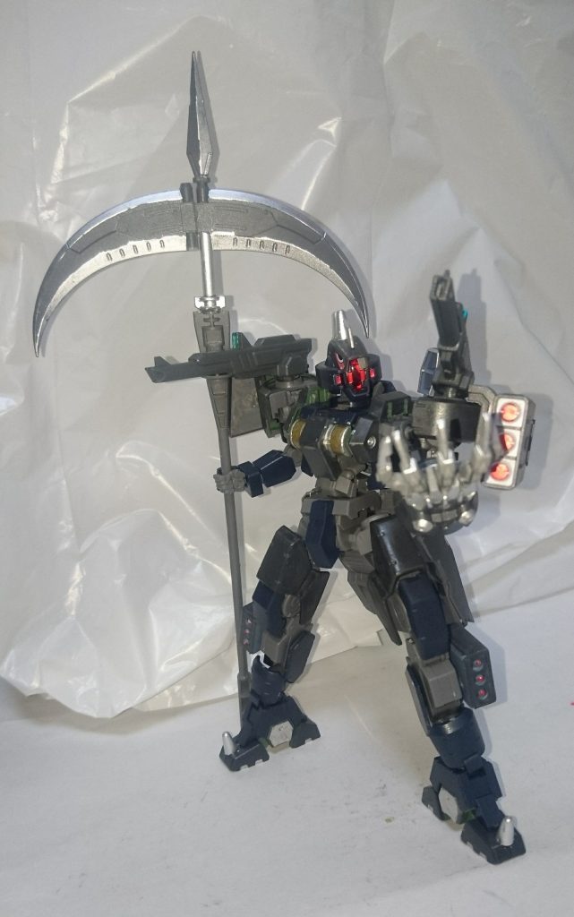 前回作った騎士グレイズの敵を作っておこうかとゲイレールをチョイスしてみたのですが、思っていた以上の強敵が出来たかな、と個人的には満足いく作品になりました。以上です。評価のほど宜しくお願い致します。