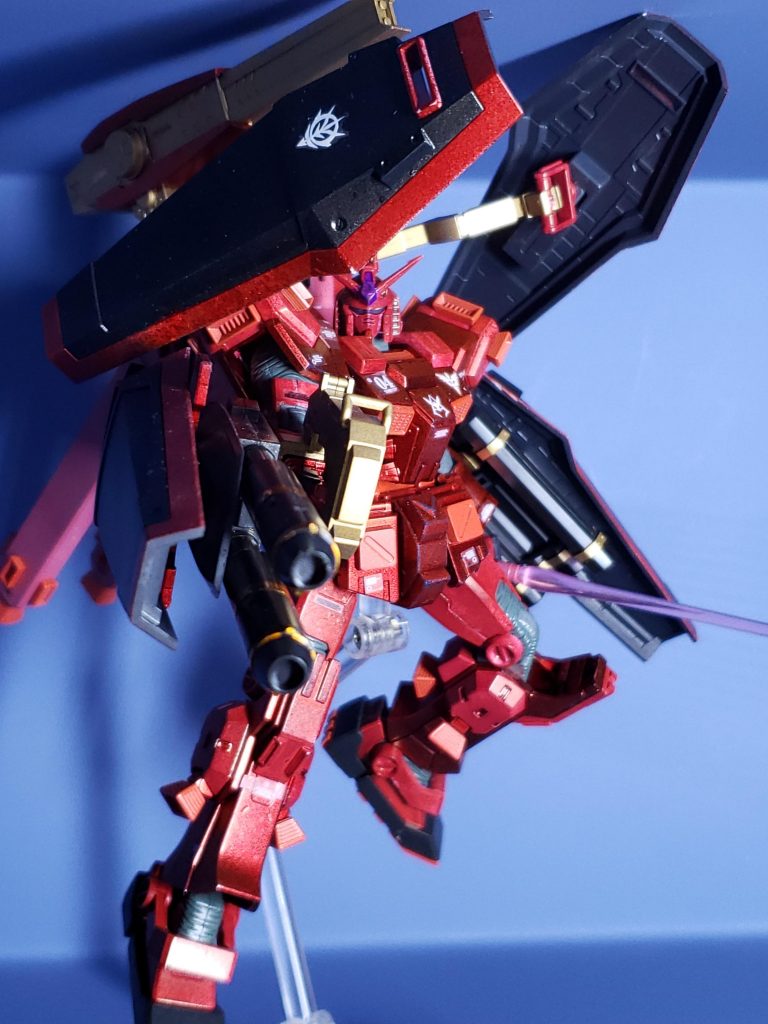 ビームライフル装備