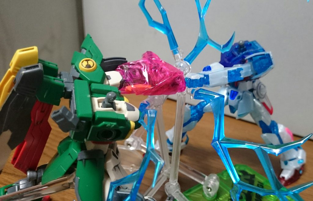 ・戦士の輝き拳と拳のぶつかり合い!