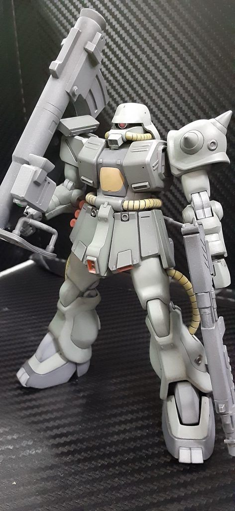 ラテーゲンバズを持たせてみました。色味はガイアの戦車系を使用。