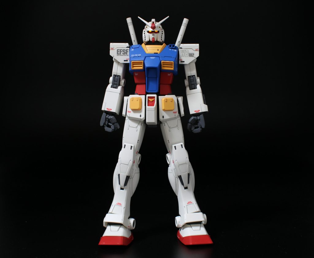 せっかくのTHE ORIGIN版ですが今回はキャノン無しの見慣れたいつも通りの仕様になります 