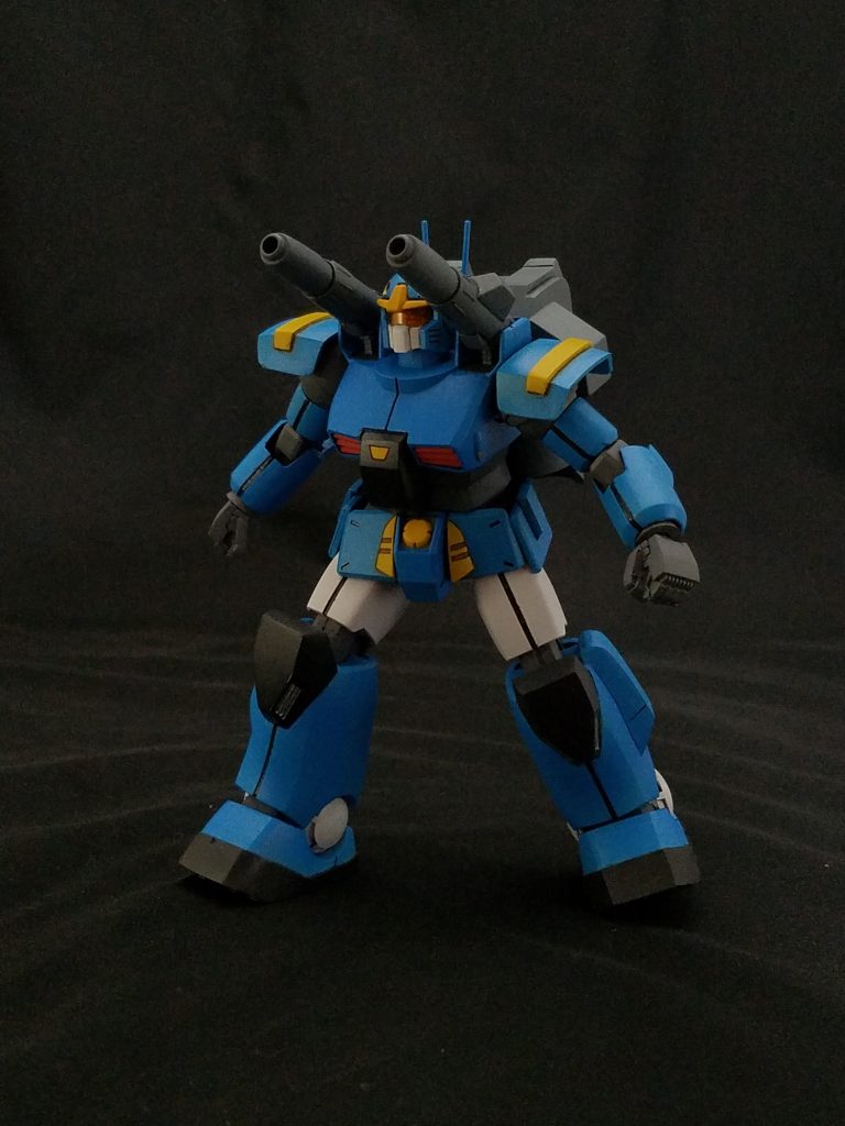 キャノン砲は、ガンキャノンⅡ制作時の物をそのまま流用しました。