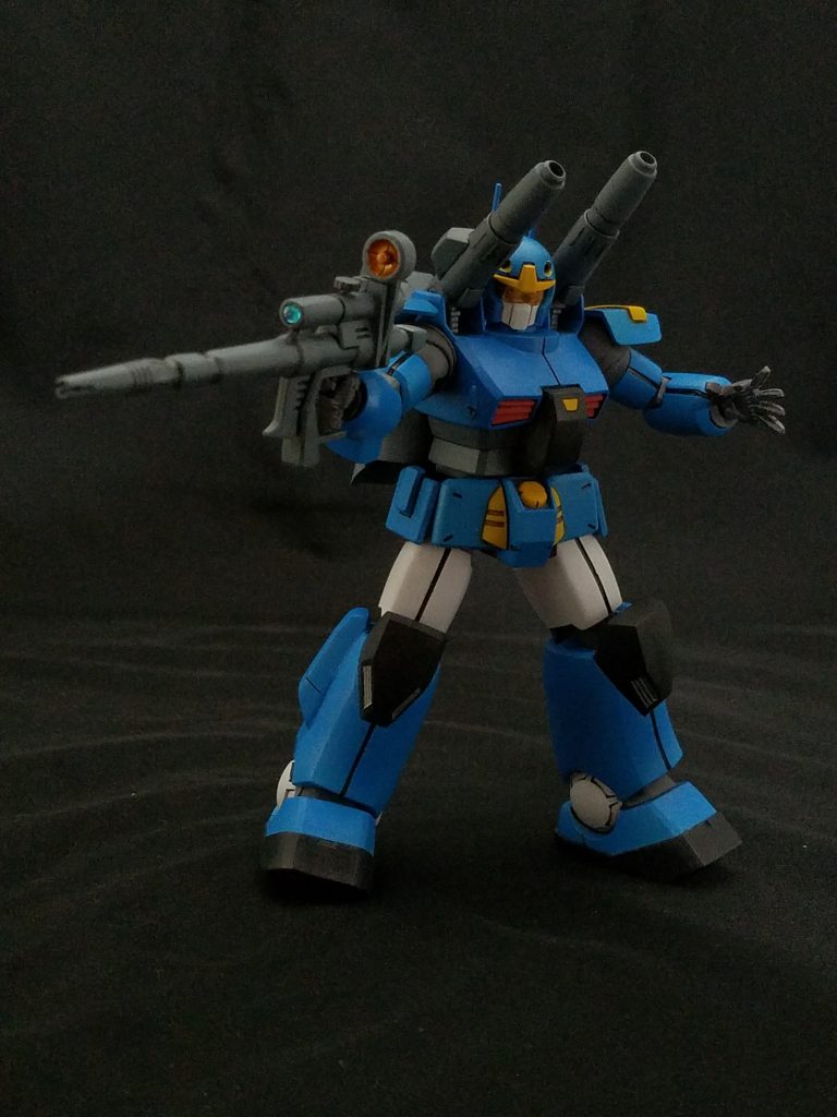 過去2作の物と差別化するため、スコープやセンサーの色を変えてます。