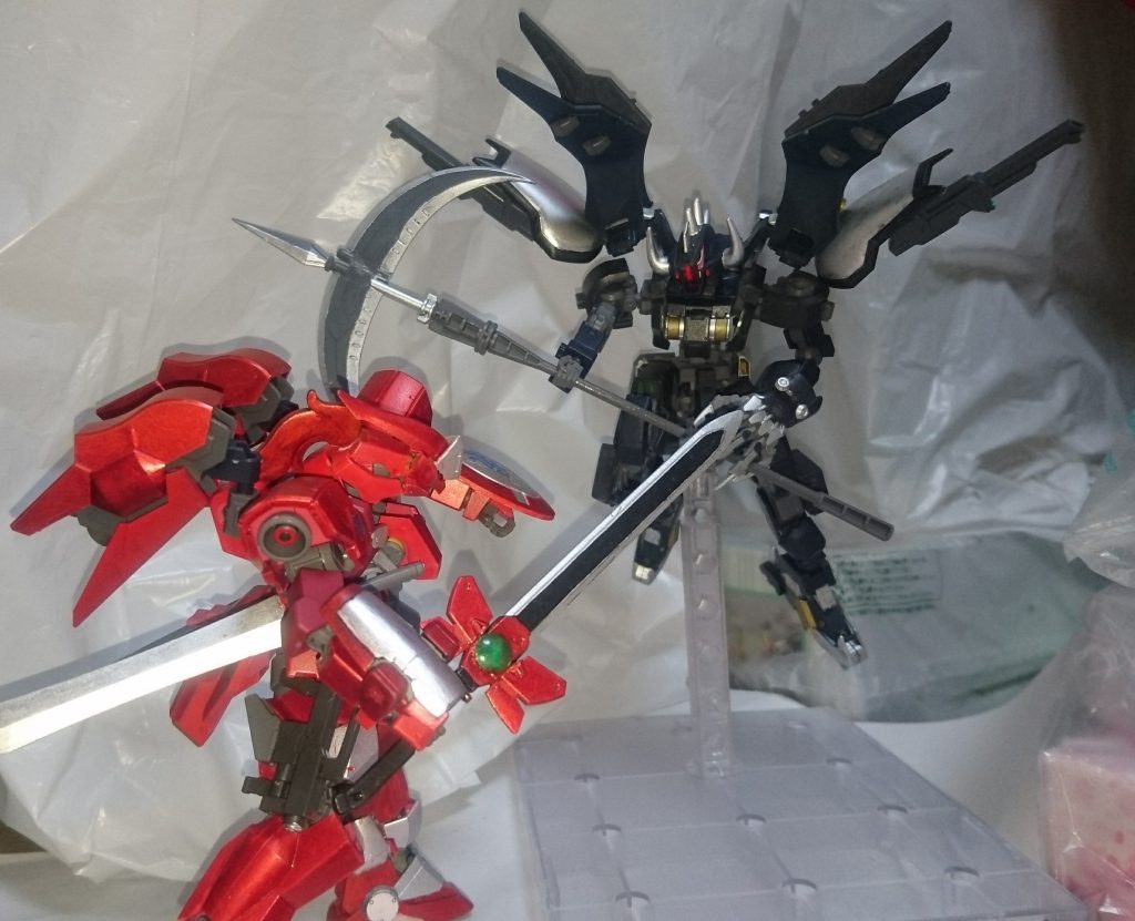 「紅いグレイズ……見つけたぞ!今度こそ真っ二つにしてくるわ!!!」果たして勝負の行方は如何に……!