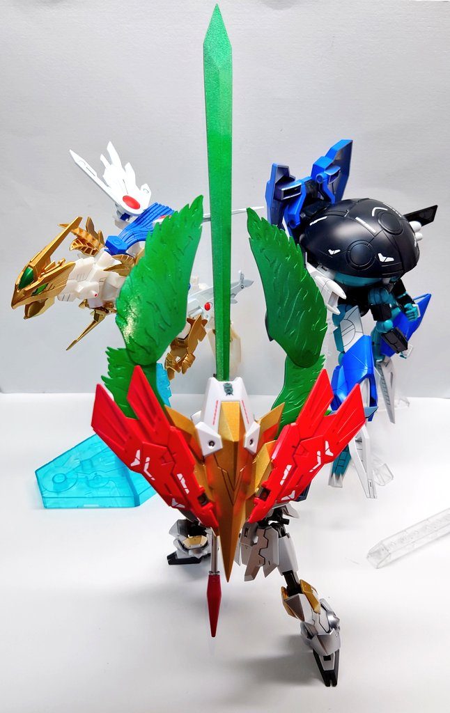 キングｯモードｯｯｯｯ!!!!!!エフェクトパーツはジャンクと化してしまったトライオン3から貰いました。