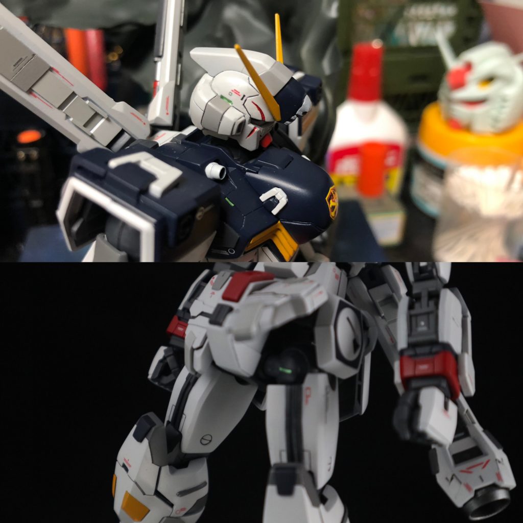 一部ディテールにラピーテープ埋め込んでます。カメラアイはやばいくらい光ったりする。
