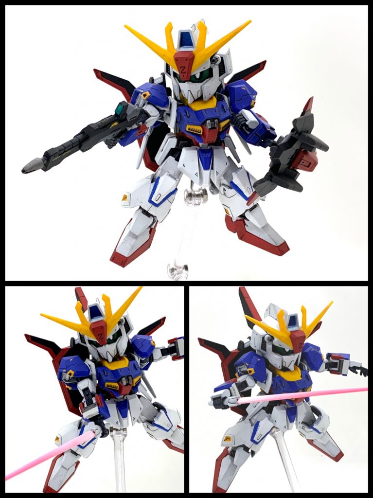 ビームライフル&ビームサーベル!