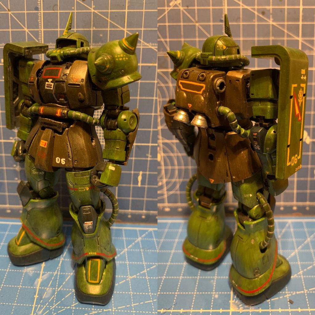 久しぶりの手描きマーキング、極細筆でちまちまと進めました。