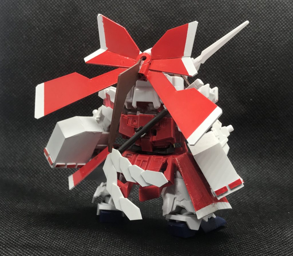 巫女さん棒は背中に背負えます