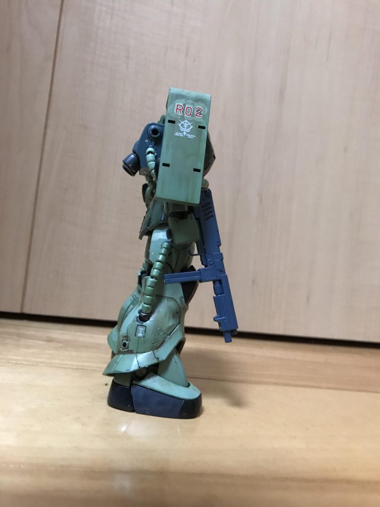 シールドのデカールはドイツ戦車のキットに着いてた奴です。