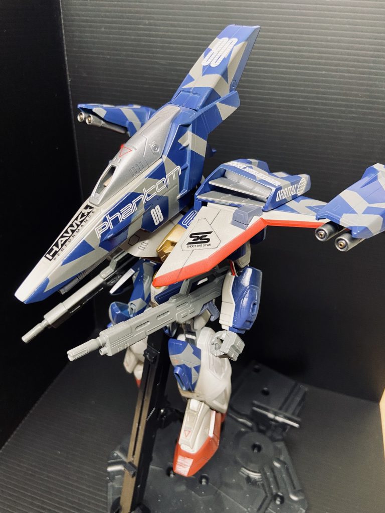 作る気はありませんでしたがガウォーク。笑撮影してしまいますよね。