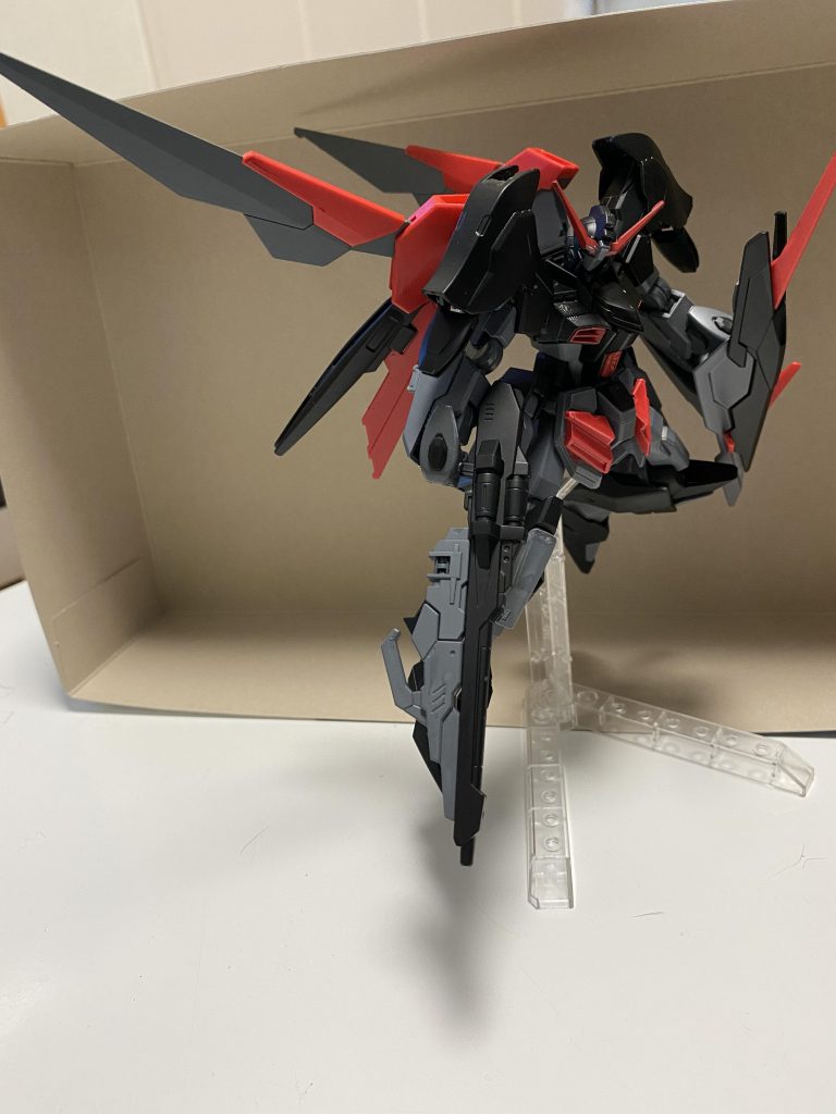 バックパックを取り付けた感じです。