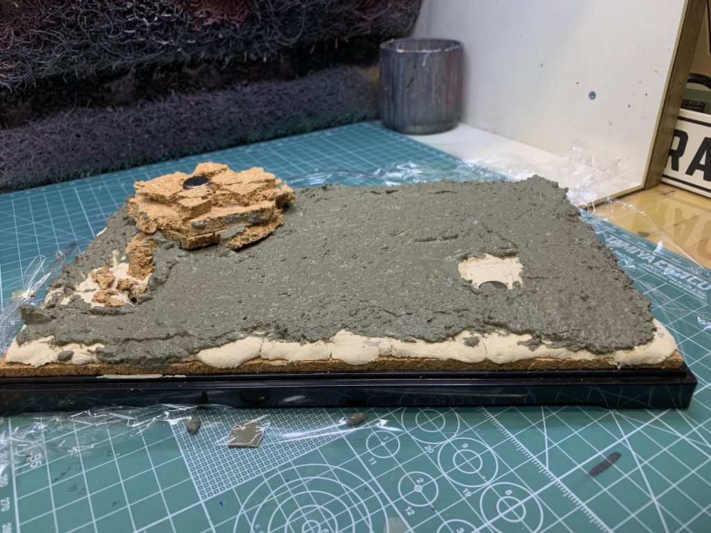 台座の材料は全て100均素材です。