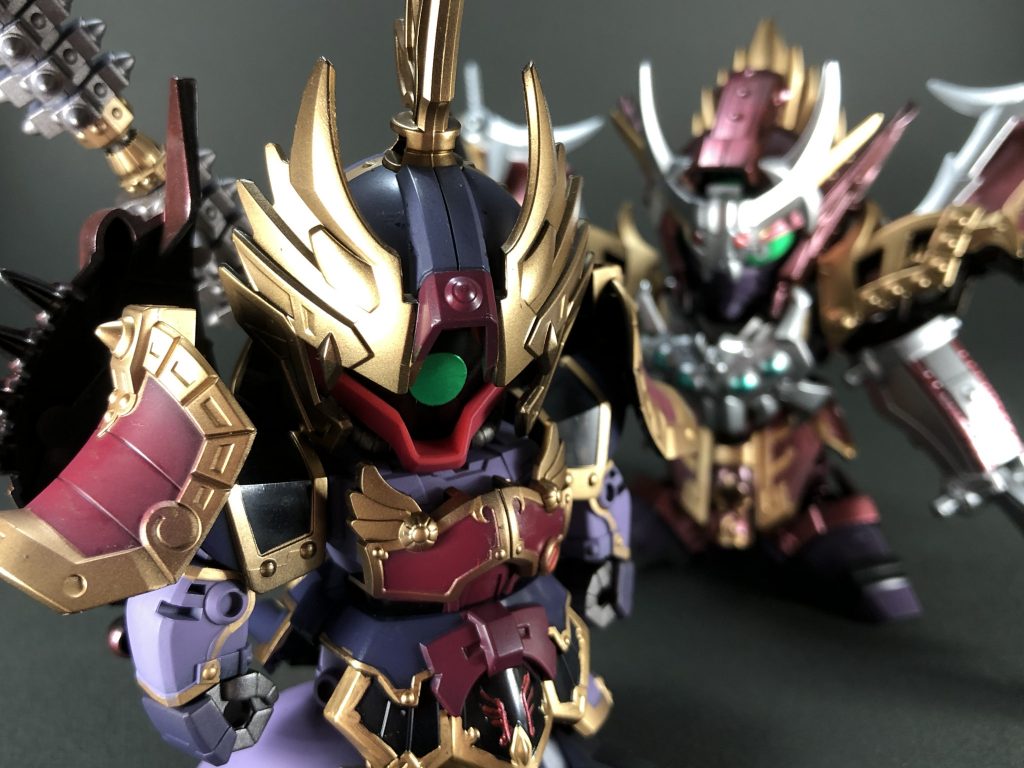 同時進行で作った郭嘉ヴァサーゴと一緒に。最後までご覧頂き、ありがとうございました😊