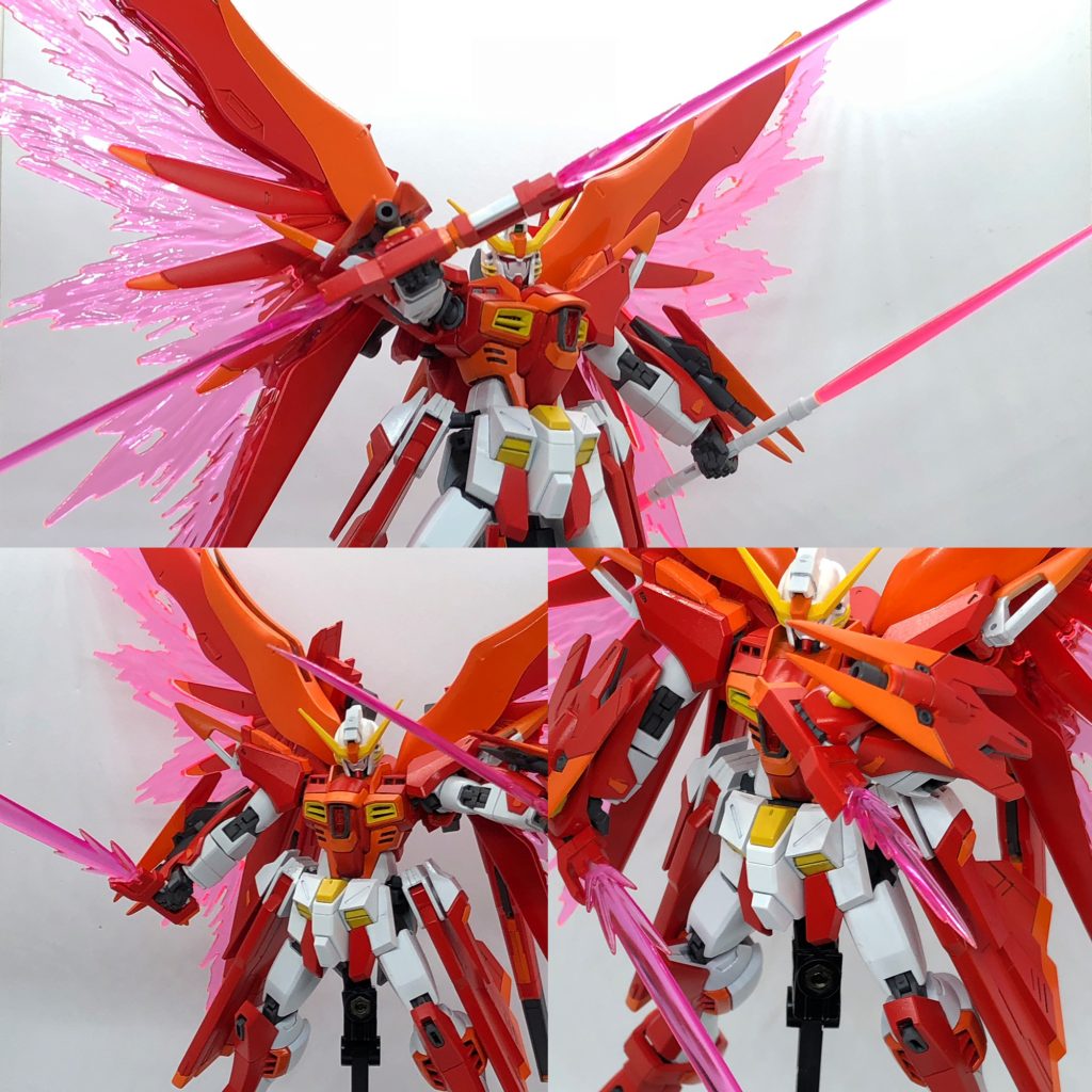 「レーヴァテイン高出力ビームソード」フェンリルの砲尾にある高出力のビームソード。ビーム耐性の高い相手には無力ではあるがソードインパルスのエクスカリバー同様下部を連結しアンビデクストラスフォームにすることもでき、汎用性が高い。