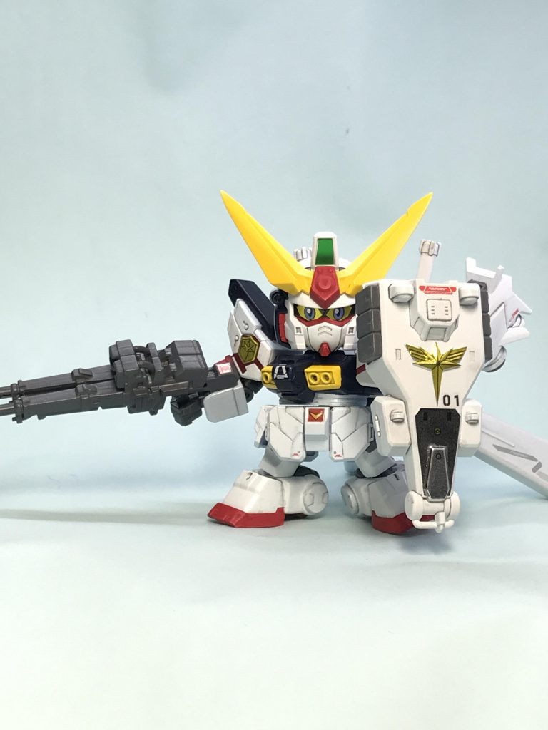  「ネオトピアへの侵攻に対し、私は特例として武装火器の使用を許可されている」