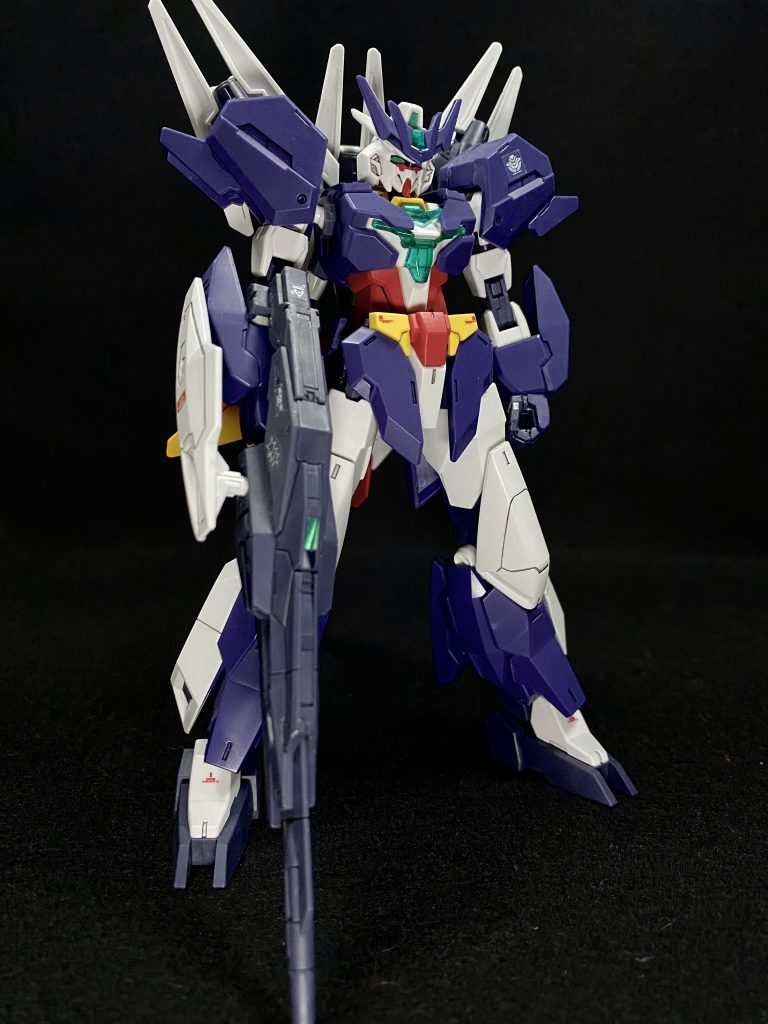 ウラヌスアーマーに換装し、ユーラヴェンガンダムに。なんやかんや劇中では１回しかマトモに活躍してない気がするとか言ってはいけない。大事なのはライフル()