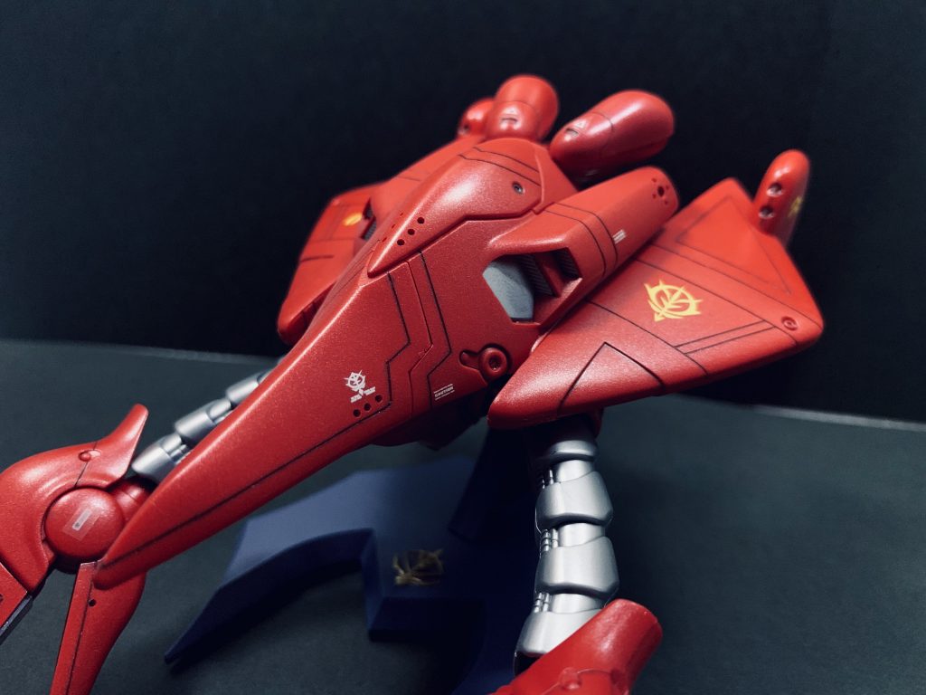 メタリック塗装後つや消しがマイブームなのでこちらもその塗装です