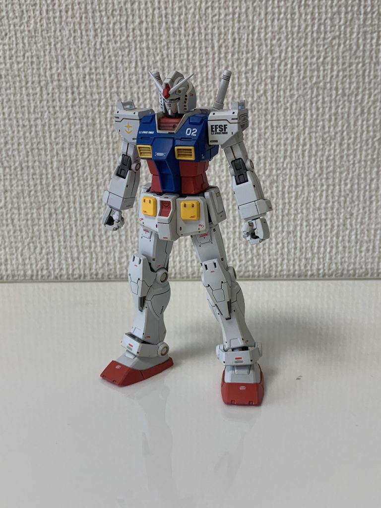 まずは素立ち。特に細工はせず、全塗装とデカール貼りで処理してます。あまり小細工はせず、シンプルに作りました。