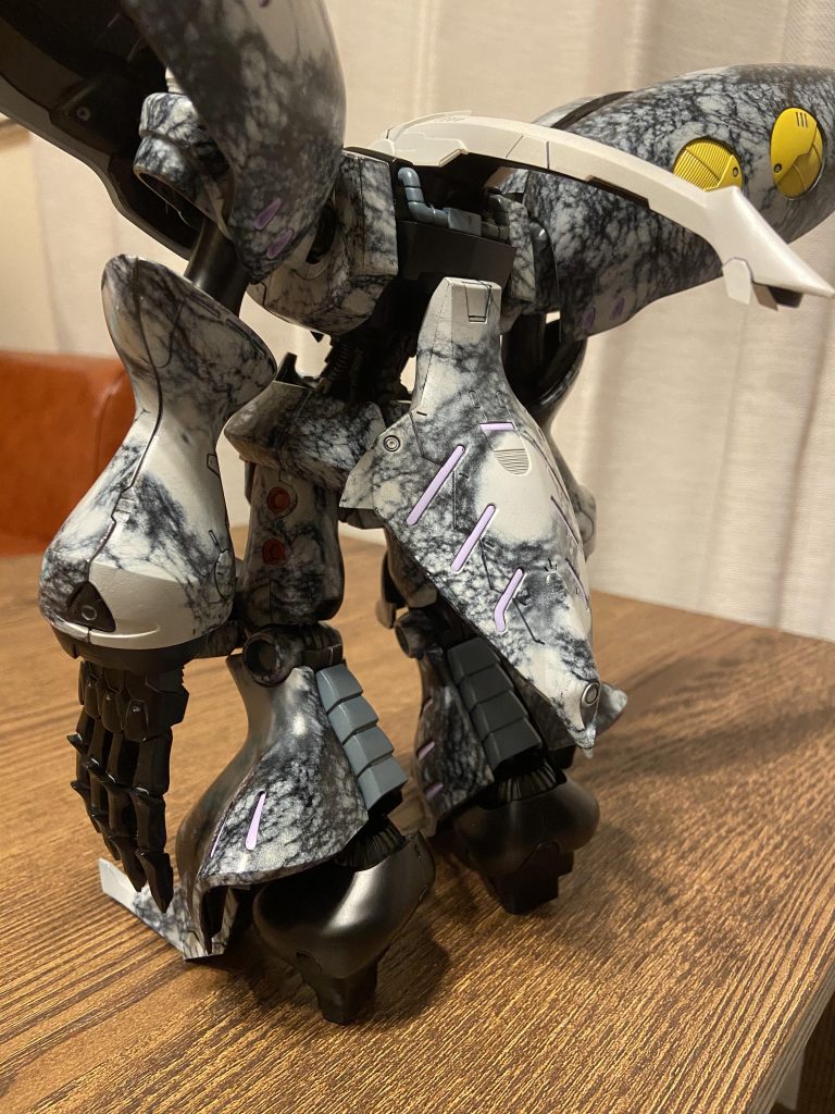 後姿です完成直後 