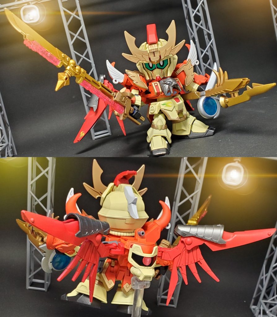 〇刃威音(ハイネ)デスティニー刃威音グフの全力開放形態。天辺棲刀は阿論大刀（アロンダイトウ）へ、符叡主は広音域長射符程叡主砲へとそれぞれパワーアップしている。声を受ければ受けるほど強力になる剣と声を発すれば発するほど強くなるビーム砲で刃威音がやることと言えば歌いまくることである。