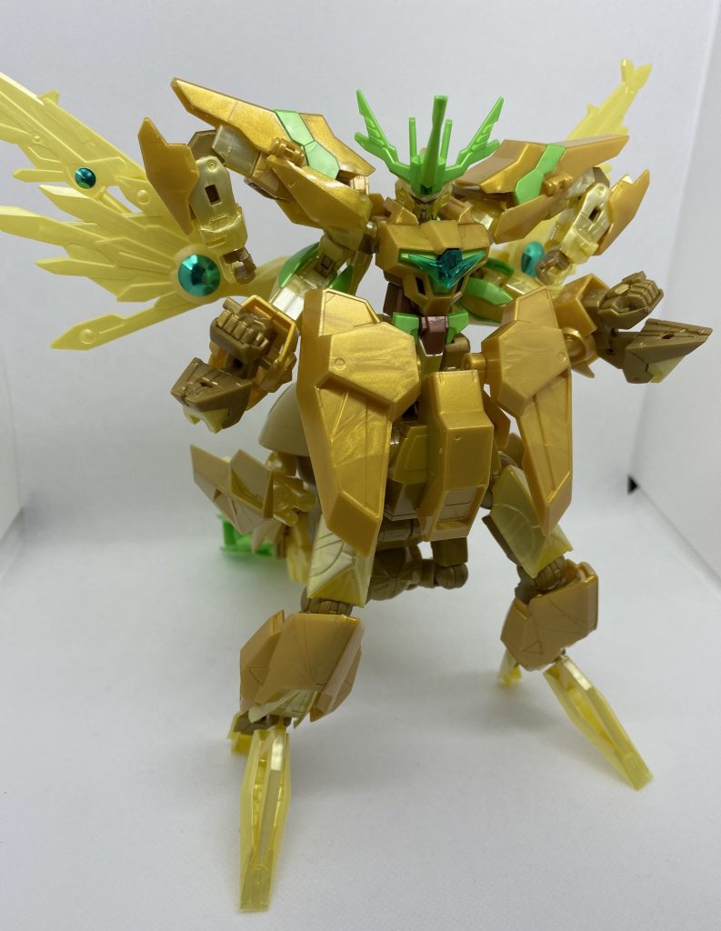 金色も3色（？）で構成されており、全体の色も統一されているので、のっぺりとした感じは無かったです👍