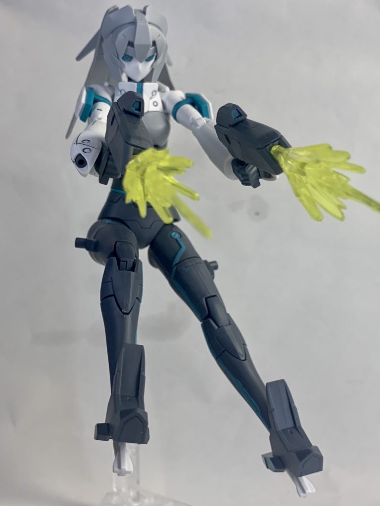 イージスナイト付属の忍パルスビームが溝にジャストフィットw良い感じのエフェクトになりました笑