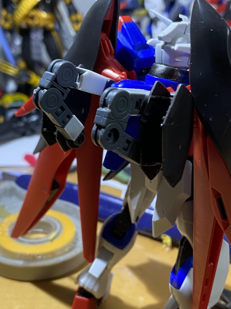 デスティニーガンダム炎–8枚目/制作者:とりけらびと