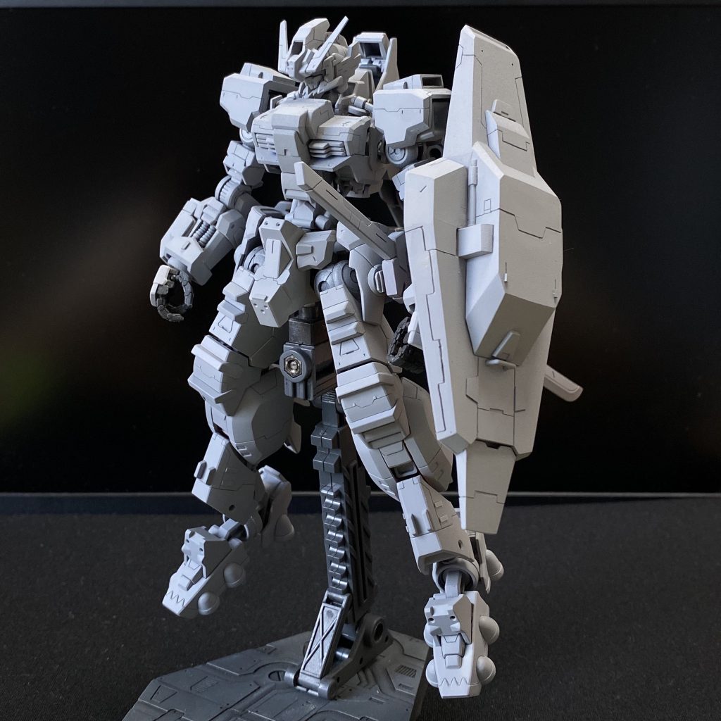 大体工作終わってサフ吹いたあと