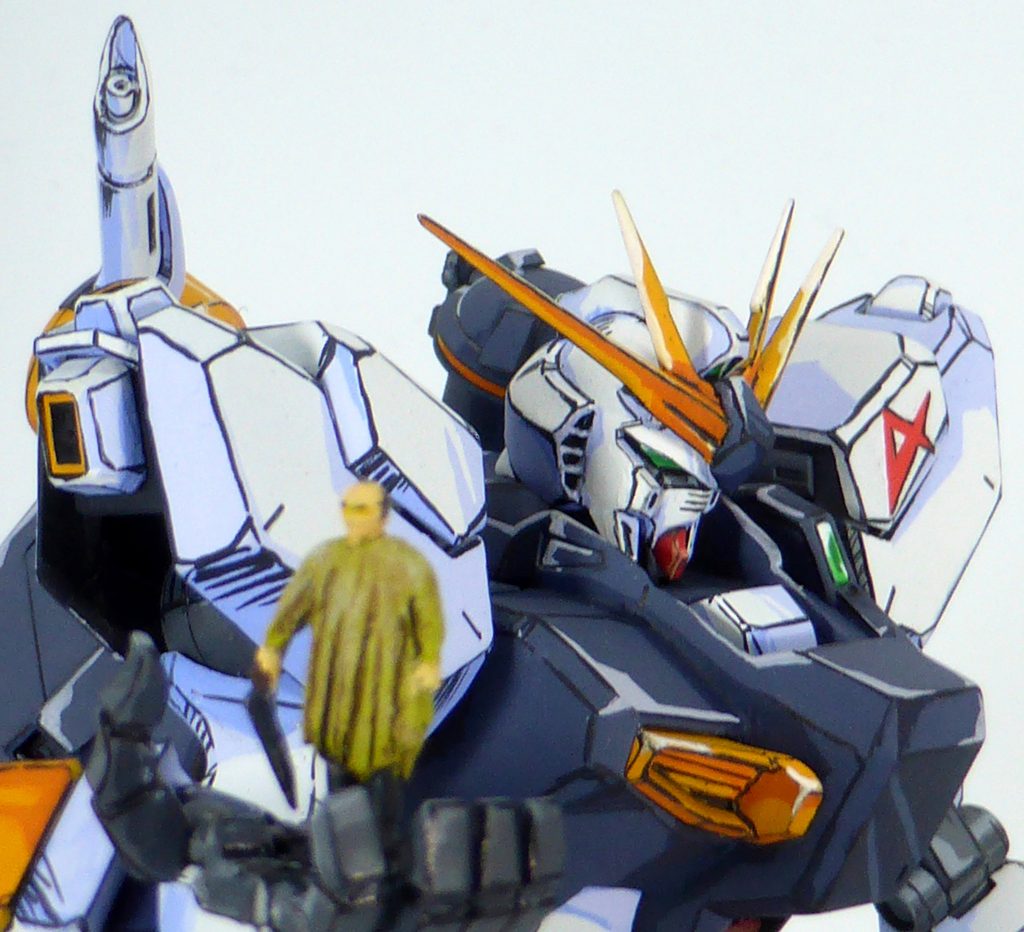 富野御大降臨はコレを作ろうと決めた時からやりたかったネタですｗそんな精巧ではありませんが、まあ似たかなと