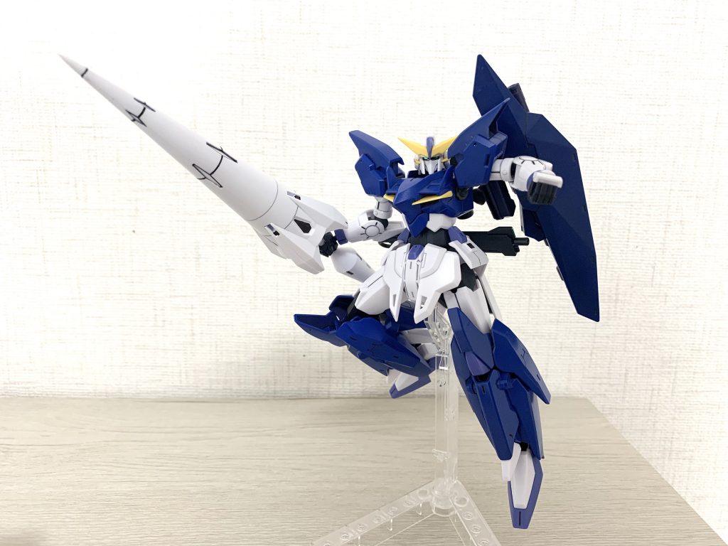 ハイパーバーストランス構えっ(ランスはでかいから腕が負けちゃう💦)